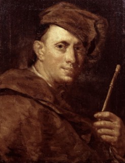 Portrait of Giovanni Battista Tiepolo (1696-1770), 1733-1734. Creator: Fra' Galgario (Giuseppe Vittore Ghislandi) (1655-1743).