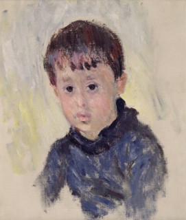 Michel Monet with blue sweater, 1883. Creator: Monet, Claude (1840-1926).