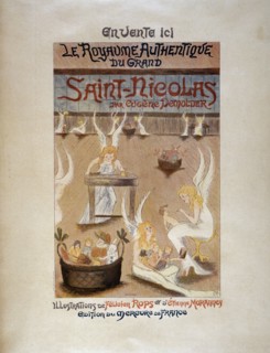 Le royaume authentique du grand Saint Nicolas, ca 1896. Creator: Morannes (Claire Rops), Étienne (1871-1944).