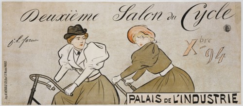 Deuxième Salon du Cycle, 1894. Creator: Forain, Jean-Louis (1852-1931).
