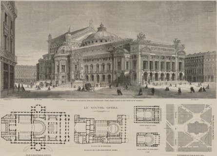 Le nouvel Opéra. Creator: Maurand, Charles (1824-1904).