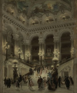 L'Escalier de l'Opéra, 1877. Creator: Béroud, Louis (1852-1930).