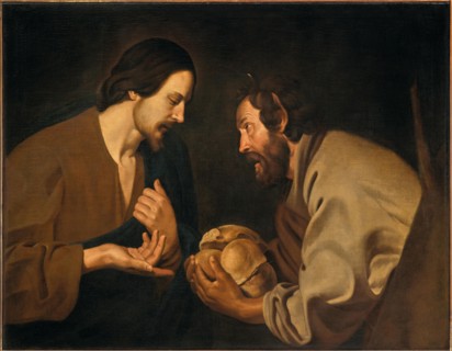 Christ and the Demon, ca 1611. Creator: Ribera, José, de (1591-1652).
