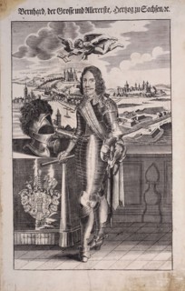 Bernard of Saxe-Weimar (1604-1639), c. 1710. Creator: Marchand, Johann Christian (1680-1711).