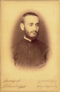 Portrait of the composer Komitas (1869-1935), 1890. Creator: Anonymous.