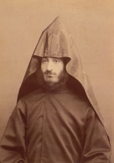 Portrait of the composer Komitas (1869-1935), End 1890s. Creator: Anonymous.