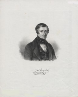 Portrait of the pianist, conductor and composer Jozef Wladyslaw Krogulski (1815-1842). Creator: Anonymous.