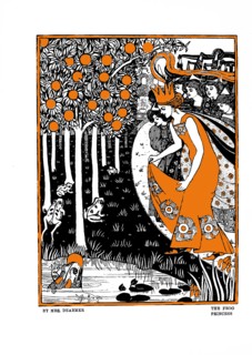 The Frog Princess. Illustration from the book The Parade by Gleeson White, 1897. Creator: Dearmer, Mabel (1872-1915).
