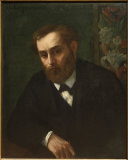 Portrait of the artist Édouard Manet (1832-1883), 1862. Creator: Legros, Alphonse (1837-1911).