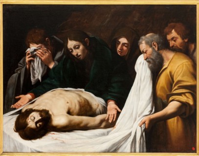 The Lamentation over Christ, c. 1610. Creator: Spada, Leonello (1576-1622).