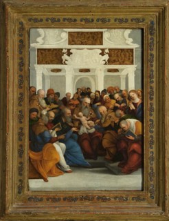 The circumcision of Christ, ca 1522. Creator: Mazzolino, Ludovico (1480-1528).