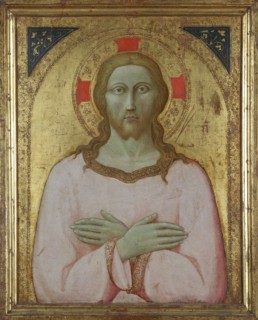 Salvator Mundi (Saviour of the World), 1442-1443. Creator: Sano di Pietro (1406-1481).