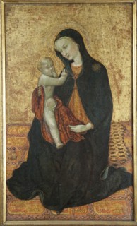 Madonna of Humility (Madonna dell' Umilitá), ca 1430. Creator: Sassetta (1392-1450).