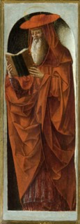 Saint Jerome, 1470-1472. Creator: Ercole de' Roberti, (Ercole Ferrarese) (c. 1450-1496).