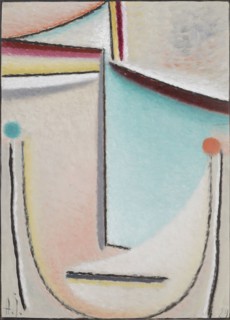 Abstract Head: Pink-Light Blue, 1929. Creator: Javlensky, Alexei, von (1864-1941).