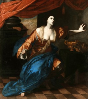 Lucretia, ca 1630-1634. Creator: Stanzione, Massimo (ca. 1585-ca. 1658).