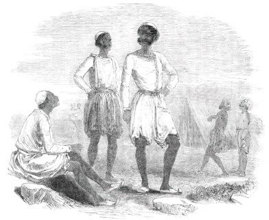 The Punjab - Native Troops in Camp, 1850. Creator: Unknown.