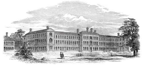 The North Surrey Industrial Schools, at Anerly, 1850. Creator: Unknown.