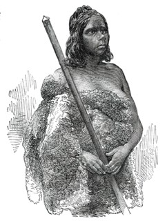 Lubra, a young Australian Woman, 1850. Creator: Unknown.