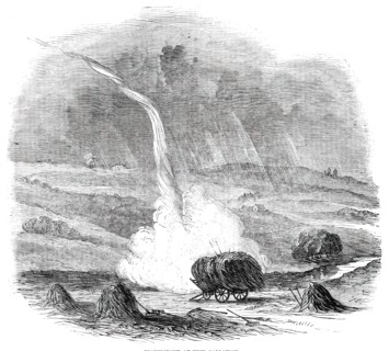 Waterspout at New Galloway, 1850. Creator: Unknown.