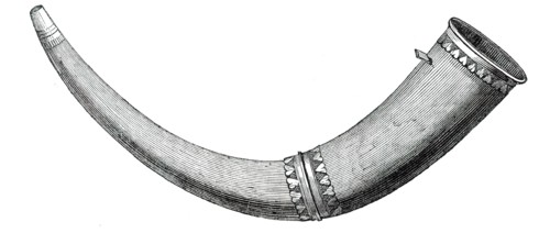 The Borstall Tenure Horn, 1850. Creator: Unknown.