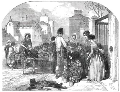 All A-Blowing! All A-Growing!, 1850. Creator: Edmund Evans.