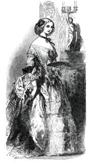 Fashions for May, 1850. Creator: Unknown.
