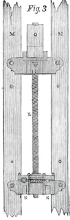 The Victoria Tower - Elevation of the Hoisting-Screw, 1850. Creator: Unknown.