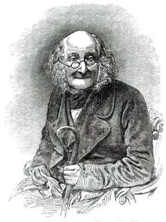 Mr. James Colman, aged 100, Feb. 14, 1850. Creator: Unknown.