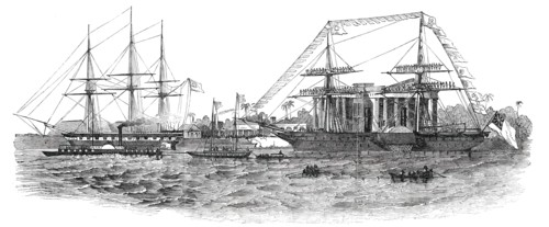 Reception of Lord Gough at Calcutta, 1850. Creator: Unknown.