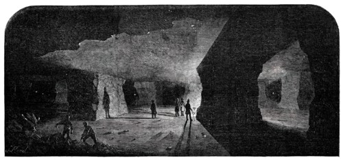 The Marston Salt-Pit, 1850. Creator: S Read.