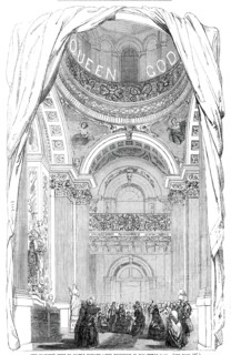 Her Majesty's Visit to Castle Howard - the Reception in the Great Hall, 1850. Creator: Unknown.