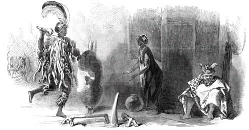 The African Exhibition, at the Cosmorama, Regent-Street, 1850. Creator: Unknown.