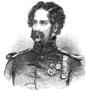 Col. Chatterton, M.P. for Cork, 1850. Creator: Unknown.