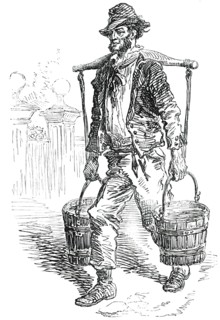 Water-Carrier at Hampstead, 1850. Creator: Unknown.