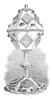 Ciborium, 1850. Creator: Unknown.