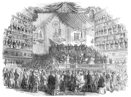 National Concert at Her Majesty's Theatre, 1850. Creator: Smyth.