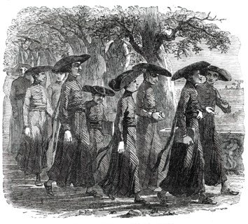 Students of the Propaganda College - Rome, 1850. Creator: Unknown.