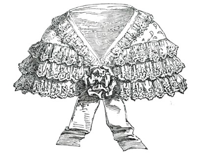 Paris Fashions for June - Pelerine, 1850. Creator: Unknown.