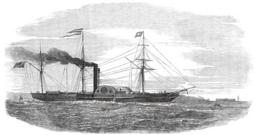 The "Orion" Steamer, 1850. Creator: Unknown.