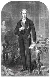 The Right Hon. Lord Viscount Palmerston, G.C.B. - from the picture by John Partridge, 1850. Creator: Unknown.