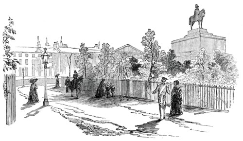 Constitution Hill, London, 1850.  Creator: Unknown.