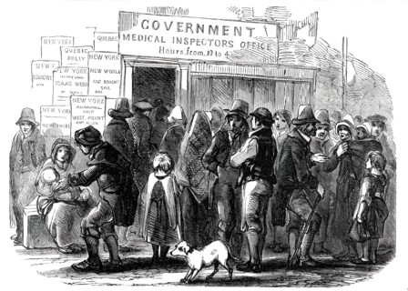 The Government Inspector's Office, 1850. Creator: Unknown.