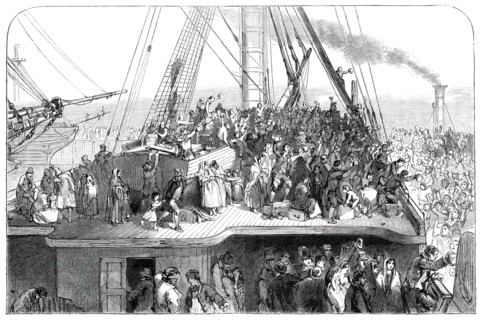 The Departure, 1850. Creator: Unknown.