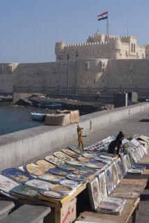 Fort and Harbour, Alexandria, Egypt, 2007. Creator: Ethel Davies.