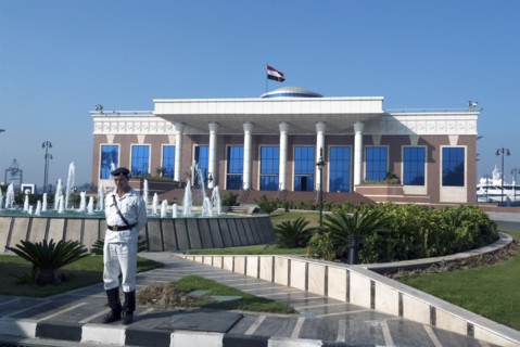 Terminal Building, Alexandria, Egypt, 2007. Creator: Ethel Davies.