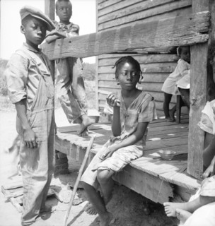 Mississippi Delta Negro children, 1936. Creator: Dorothea Lange.