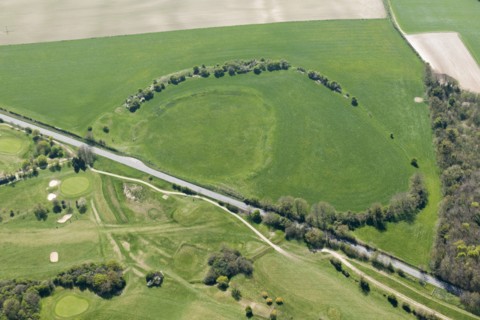 Buzbury Rings, Keynston Down, Dorset, 2015. Creator: Damian Grady.