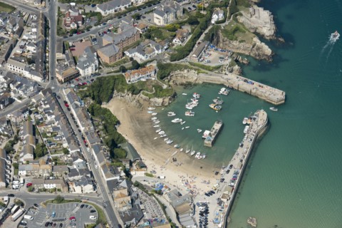 Newquay Harbour, Cornwall, 2016. Creator: Damian Grady.