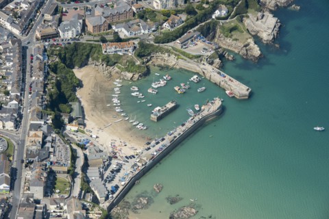 Newquay Harbour, Cornwall, 2016. Creator: Damian Grady.